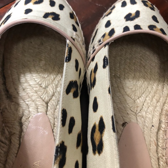 Giambattista Valli Espadrilles Ocelot Print Slip-on Flats Almost New Sz.38 - Picture 8 of 9